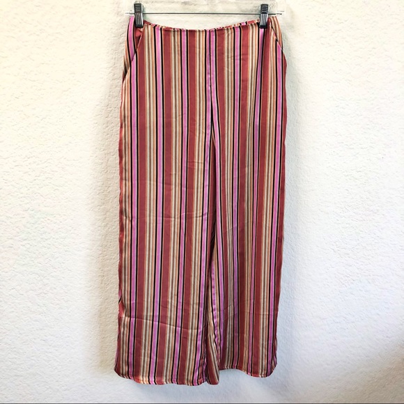 The Jetset Diaries Young Hearts Striped Pants XS - Picture 2 of 5